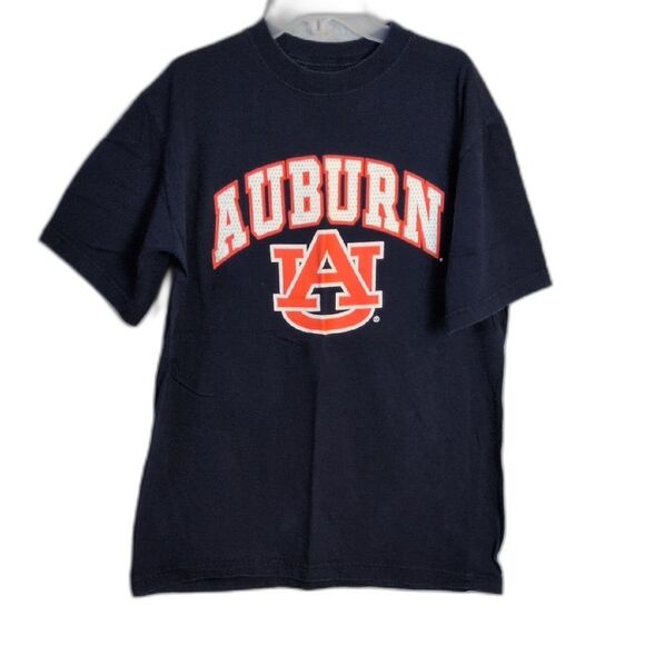 NCAA Auburn AU Collegiate Navy Tee Adult M - Picture 1 of 3